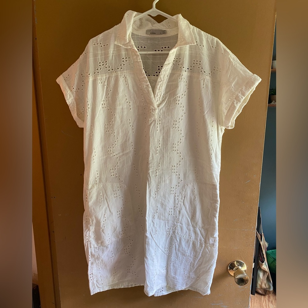 Eyelet summer dress